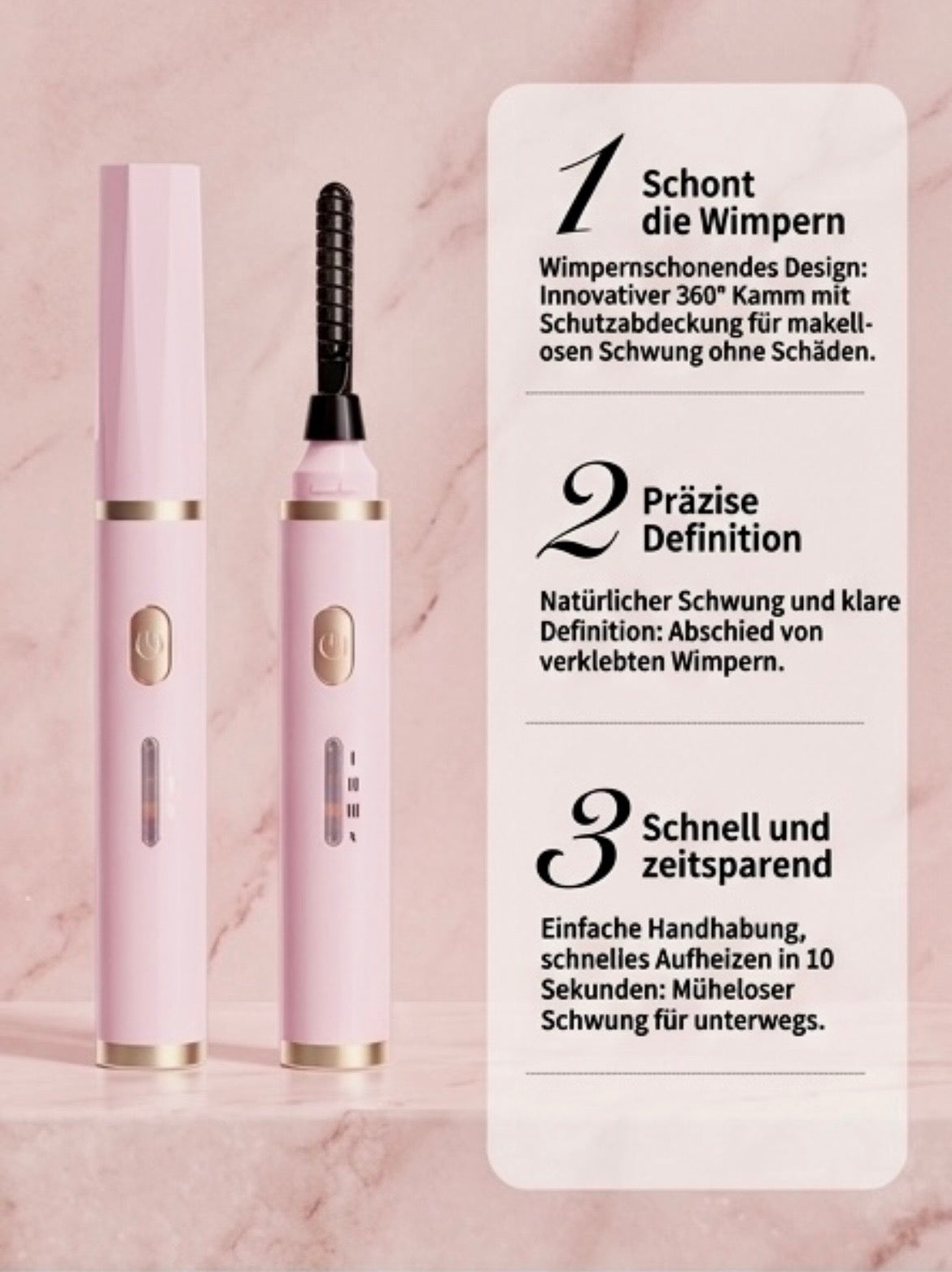 CurlUp - Elektrische Beheizte Wimpernzange
