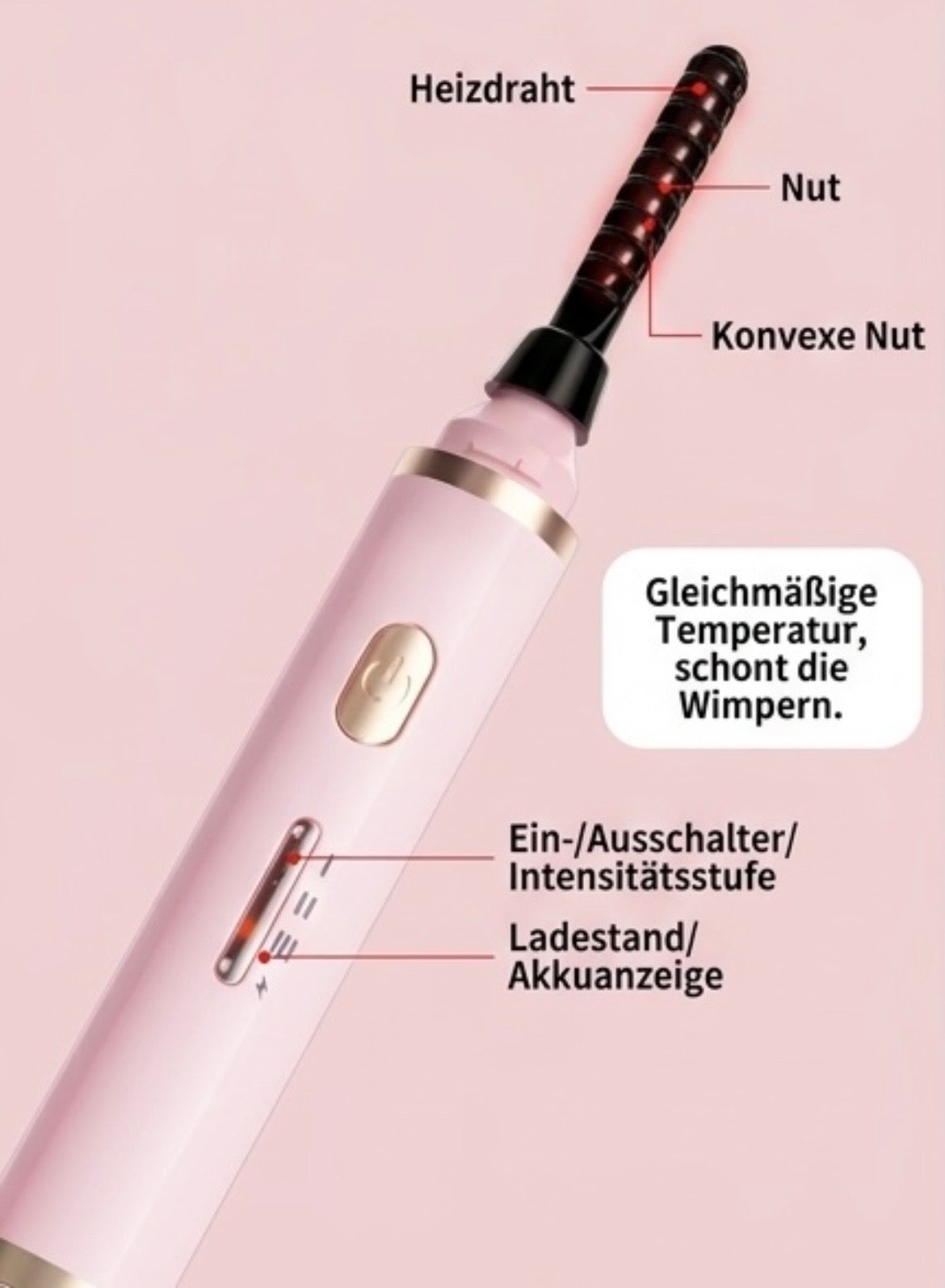 CurlUp - Elektrische Beheizte Wimpernzange