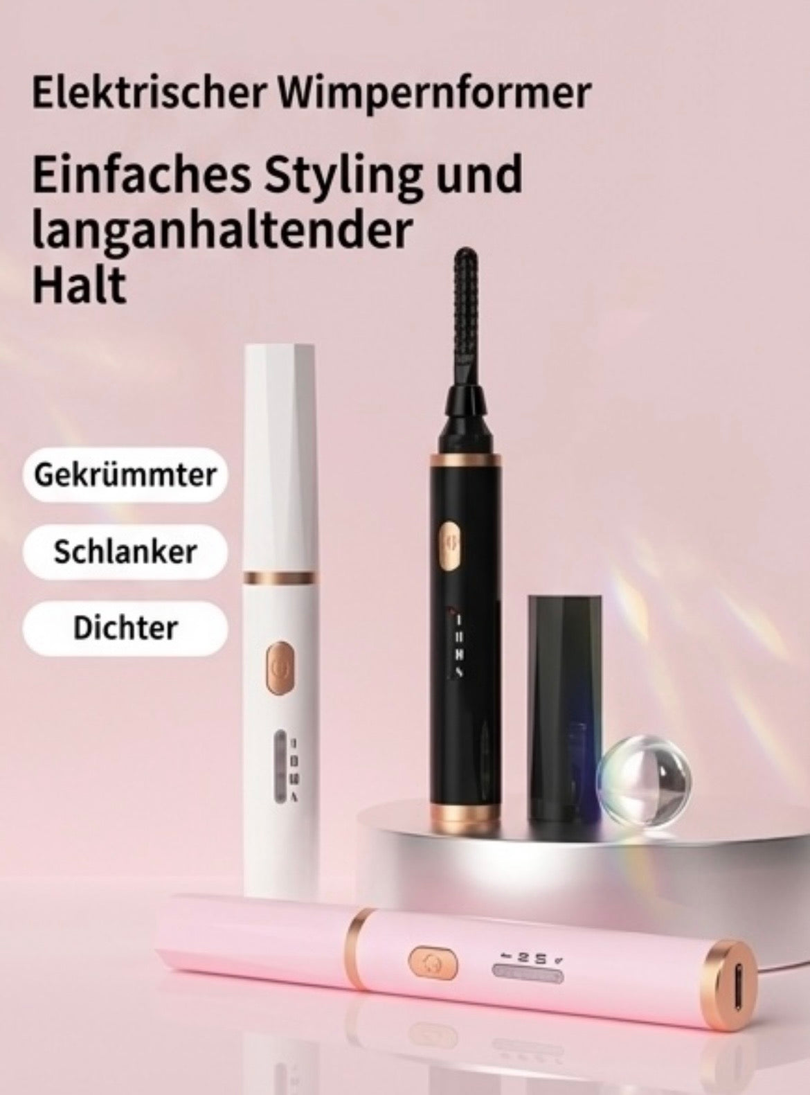 CurlUp - Elektrische Beheizte Wimpernzange